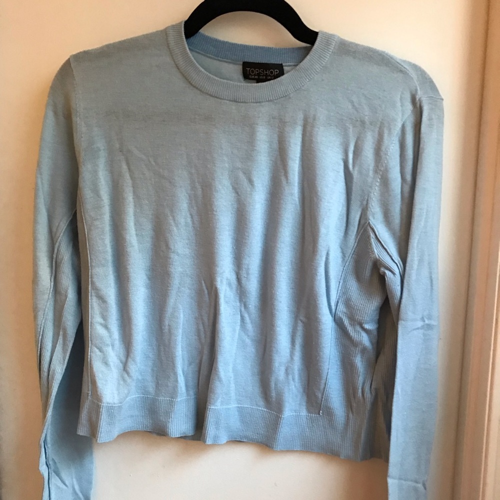 Topshop Fine Knit Boxy Sweater